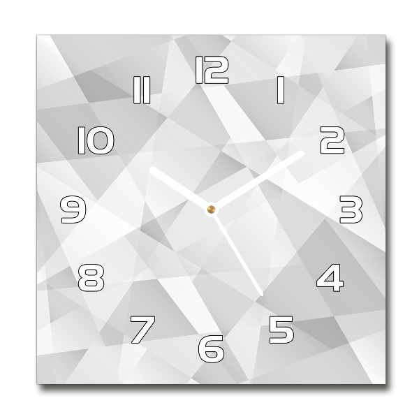 Reloj cuadrado Fondo abstracto