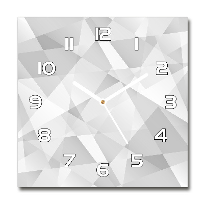 Reloj cuadrado Fondo abstracto