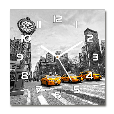 Reloj cuadrado Taxis de Nueva York