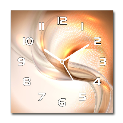 Reloj cuadrado Fondo abstracto