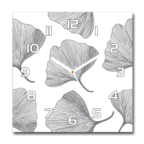 Reloj cuadrado Gingko