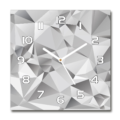 Reloj cuadrado Abstracción 3D