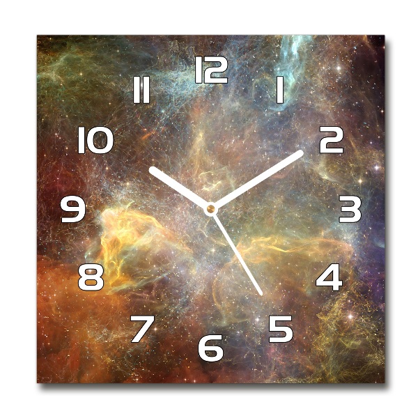 Reloj cuadrado Cosmos