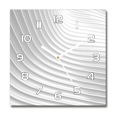 Reloj cuadrado Líneas abstractas