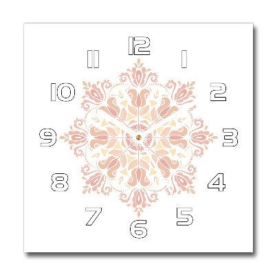 Reloj cuadrado Adornos