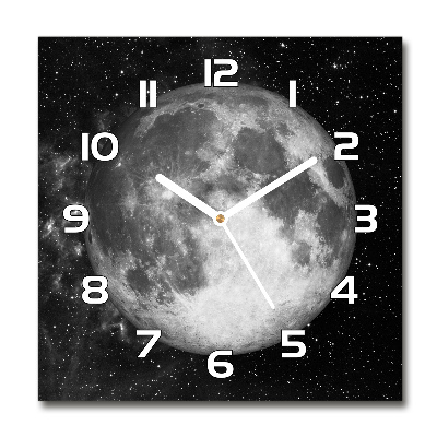 Reloj de pared cuadrado Luna