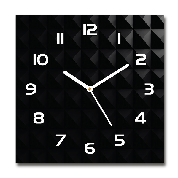 Reloj cuadrado Fondo abstracto