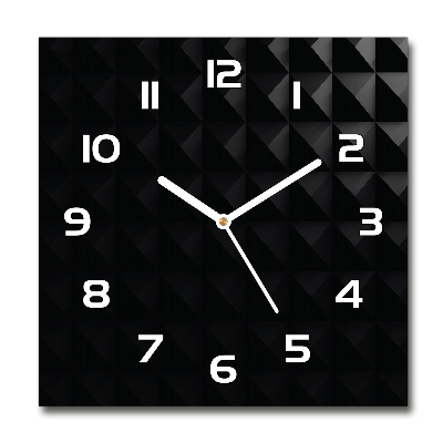 Reloj cuadrado Fondo abstracto