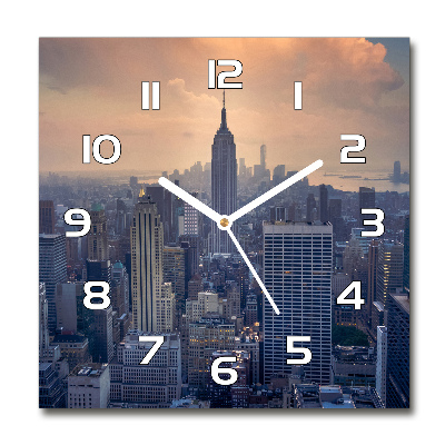 Reloj cuadrado Manhattan Nueva York