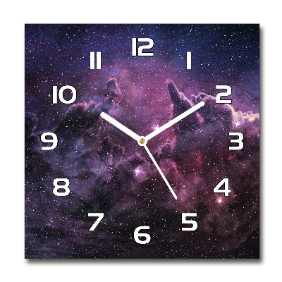 Reloj de pared cuadrado Nebulosa