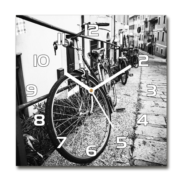 Reloj cuadrado Bicicletas de ciudad