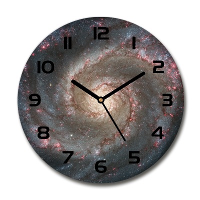 Reloj de cristal redondo Nebulosa