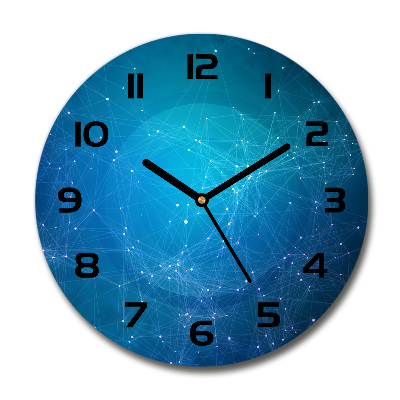 Reloj de cristal redondo Constelación