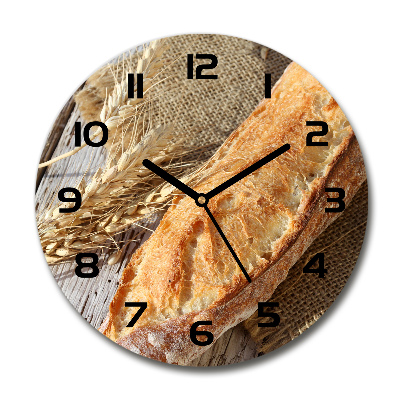 Reloj de pared redondo baguette fresca