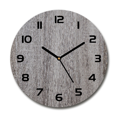 Reloj redondo pared Madera