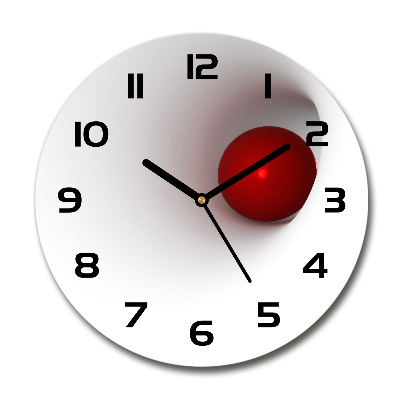 Reloj de pared redondo Esfera abstracta