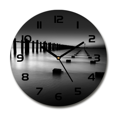 Reloj de pared redondo rompeolas del Támesis