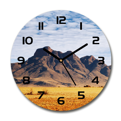 Reloj de cristal redondo Rocas en Namibia