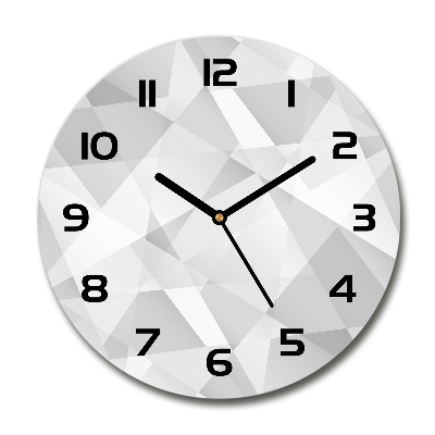 Reloj de pared redondo Fondo abstracto