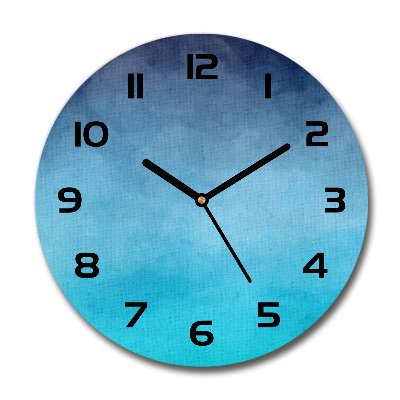 Reloj de pared redondo Fumar