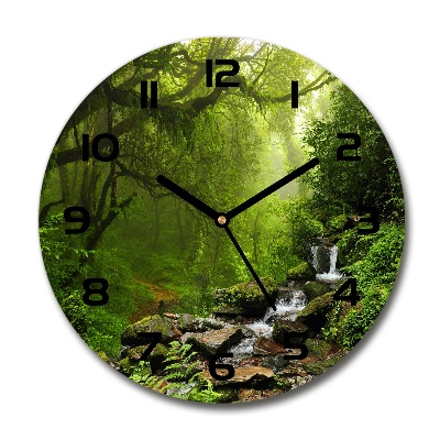 Reloj de cristal redondo Jungla en Nepal