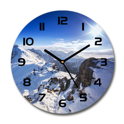 Reloj de cristal redondo Pico Tatra