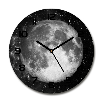 Reloj de pared redondo Luna