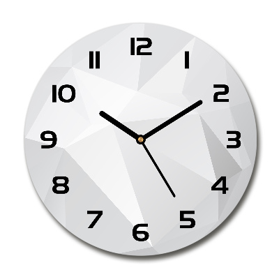 Reloj de pared redondo Fondo abstracto