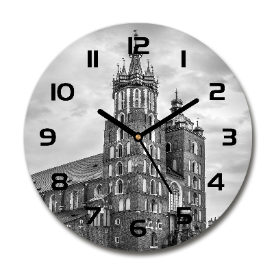 Reloj de cristal redondo Cracovia, Polonia