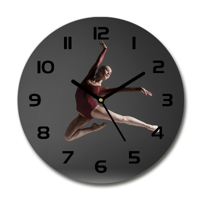 Reloj de pared redondo Danza moderna