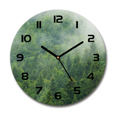 Reloj de pared redondo Bosque misterioso
