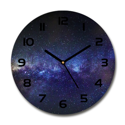 Reloj redondo pared vía Láctea
