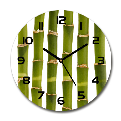 Reloj redondo pared Bambú
