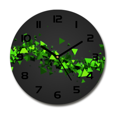 Reloj de pared redondo Onda geométrica