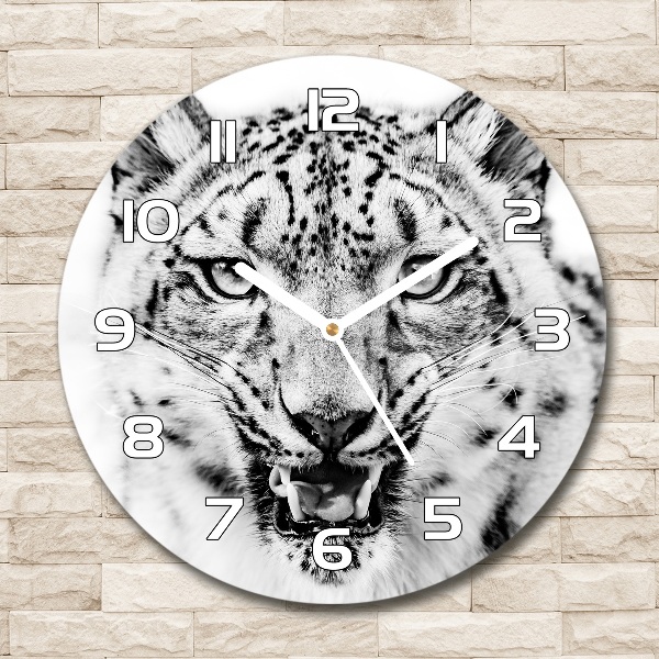 Reloj de cristal redondo Onza