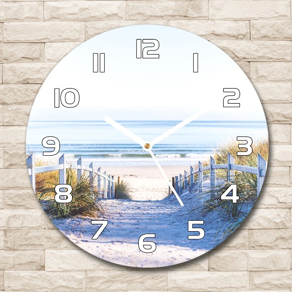 Reloj redondo pared Dunas costeras