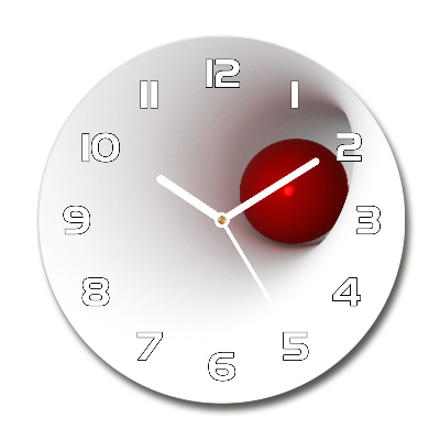 Reloj de pared redondo Esfera abstracta