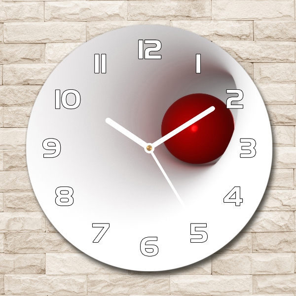 Reloj de pared redondo Esfera abstracta