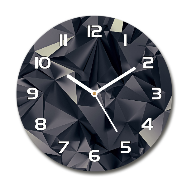 Reloj de pared redondo Fondo abstracto