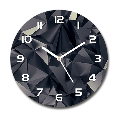 Reloj de pared redondo Fondo abstracto