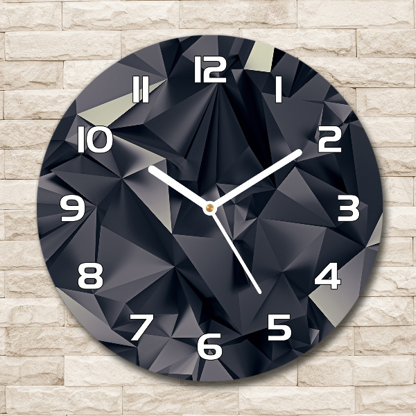 Reloj de pared redondo Fondo abstracto