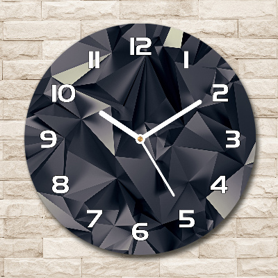 Reloj de pared redondo Fondo abstracto