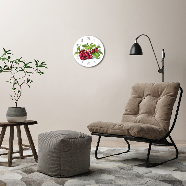 Reloj de cristal redondo Airela