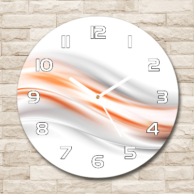 Reloj redondo pared Ondas abstractas