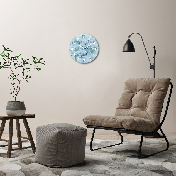 Reloj de cristal redondo Mantlewort mayor