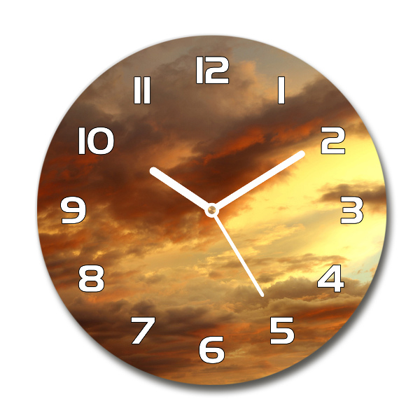 Reloj redondo pared Amanecer