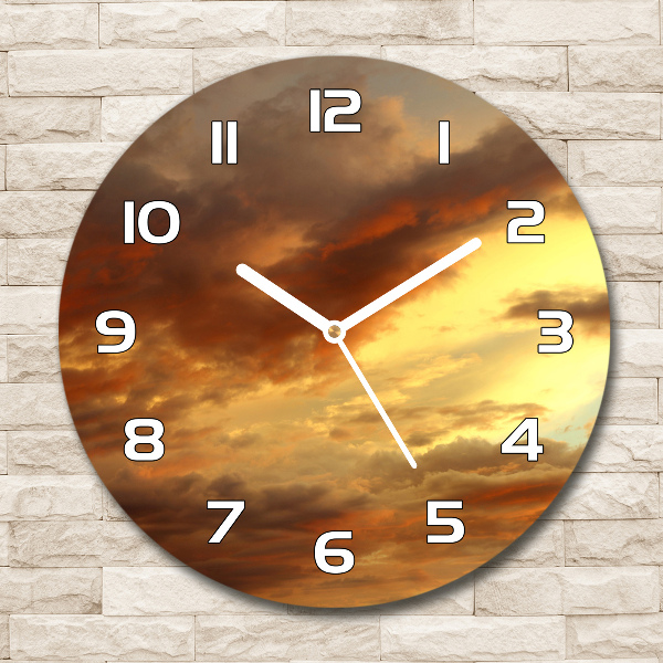 Reloj redondo pared Amanecer