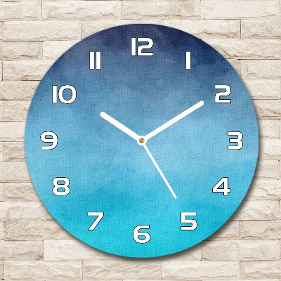 Reloj de pared redondo Fumar