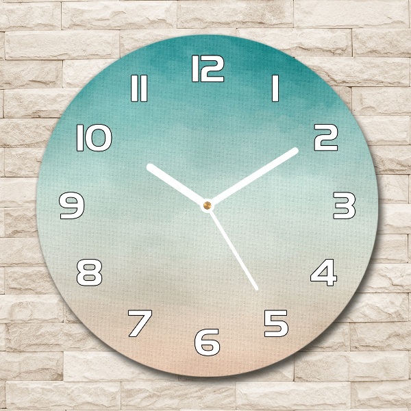 Reloj redondo pared Fondo abstracto