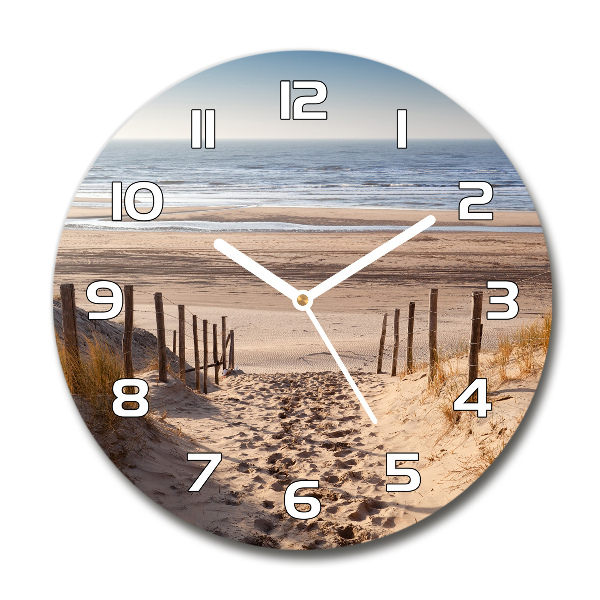 Reloj redondo pared Dunas costeras